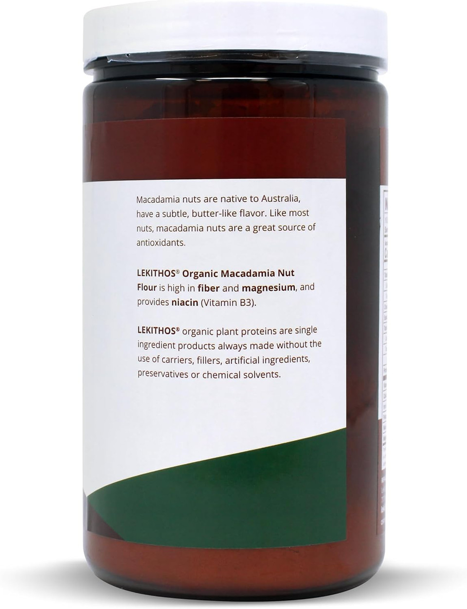 Lekithos Organic Macadamia Protein (Organic Macadamia Protien)