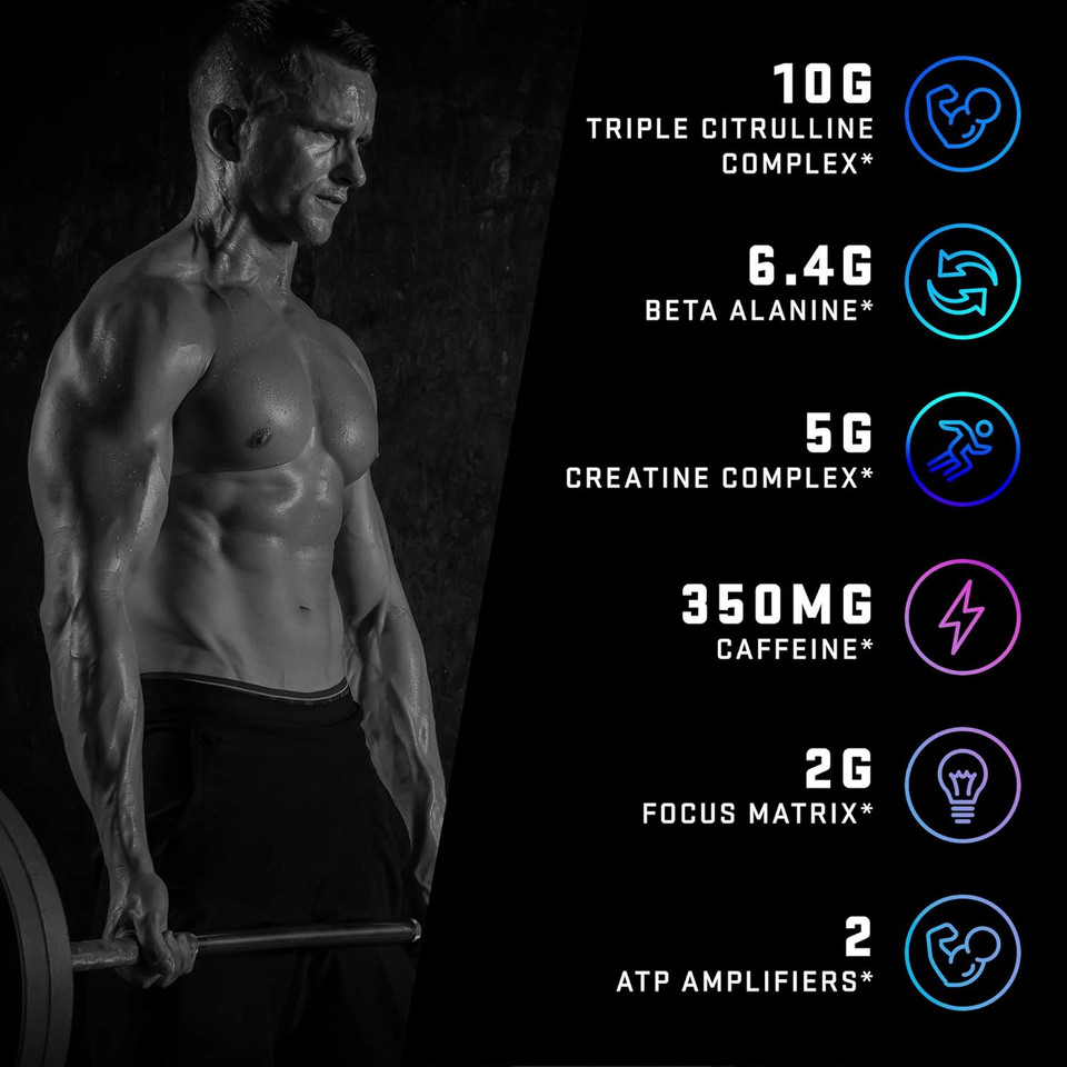 Cellucor C4 Dynasty Mmxx Pre Workout Powder Icy Blue Razz | Preworkout Energy Supplement For Men & Women | 350Mg Caffeine + 6.4G Beta Alanine | 20 Servings