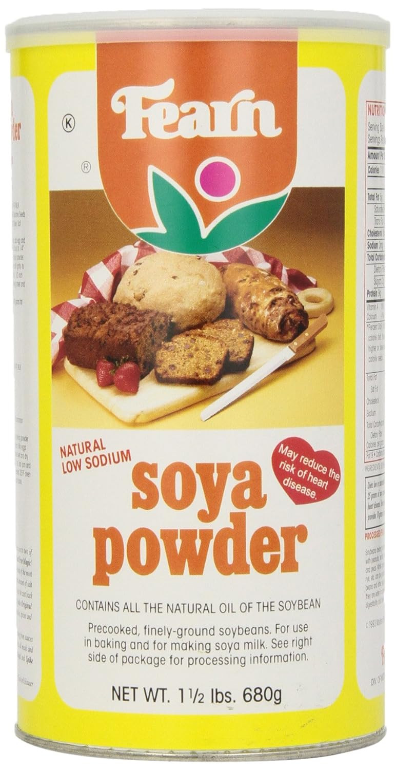 Fearn Soya Powder, 1.5-Pound Canisters (Pack Of 4)