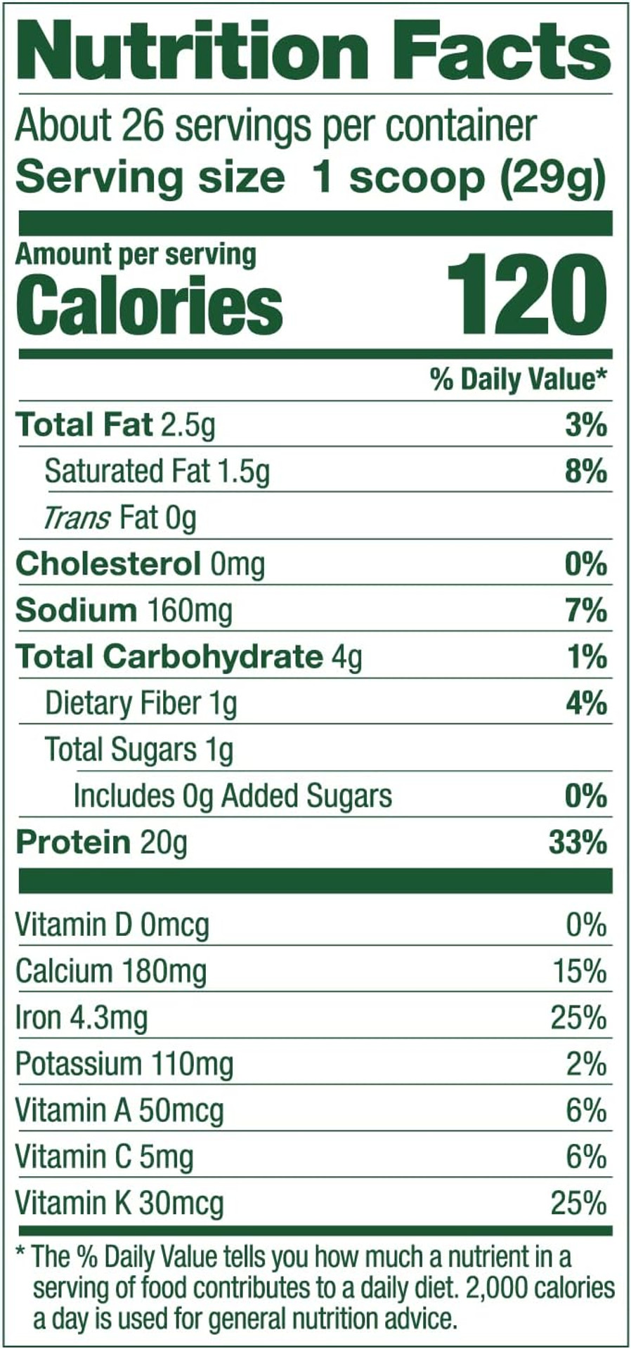 Vega Protein And Greens Protein Powder, Berry - 20G Plant Based Protein Plus Veggies, Vegan, Non Gmo, Pea Protein For Women And Men, 1.7 Lbs (Packaging May Vary)