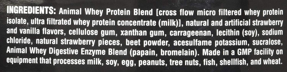 Animal Whey Isolate Whey Protein Powder  Isolate Loaded for Post Workout and Recovery  Low Sugar with Highly Digestible Whey Isolate Protein - Vanilla - 5 Pounds ( packaging may vary )5 Pound (Pack of 1)