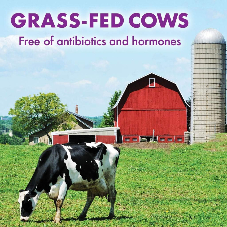 Bluebonnet Nutrition Whey Protein Isolate Powder From Grass Fed Cows, No Sugar Added, Gluten & Soy Free, Kosher Dairy, 17.6 Oz