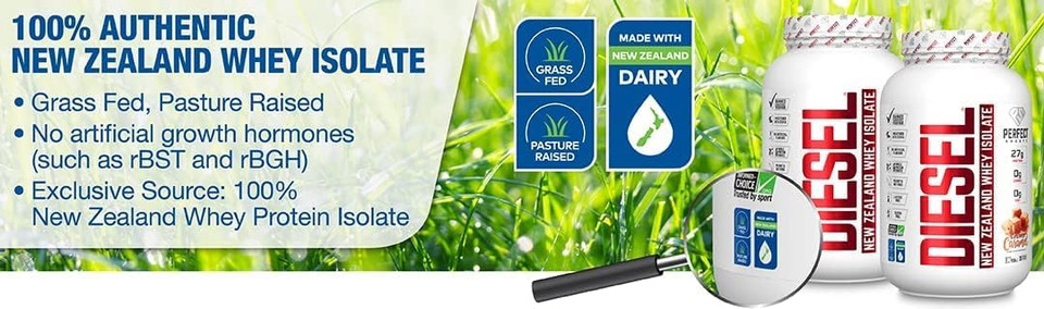 Perfect Sports Diesel 100% New Zealand Whey Isolate - 2Lbs French Vanillafrench Vanilla