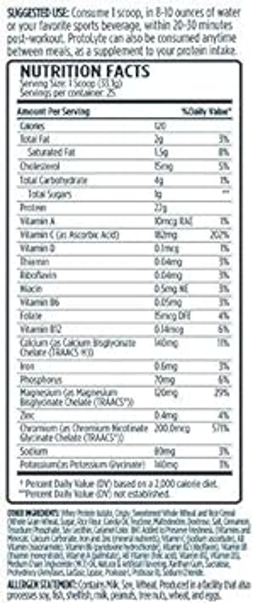 Vmi Sports | Protolyte Whey Isolate Protein Powder | Low Calorie Whey Protein Powder For Weight Loss | Protein Powder For Muscle Gain | Digestive Enzymes | Non-Gmo (Cinnamon Crunch, 1.6 Pounds)1.6 Pound