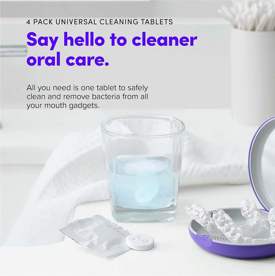 Smiledirectclub Retainer Cleaner, 128 Denture Cleaning Tablets, Safe And Minty Fresh