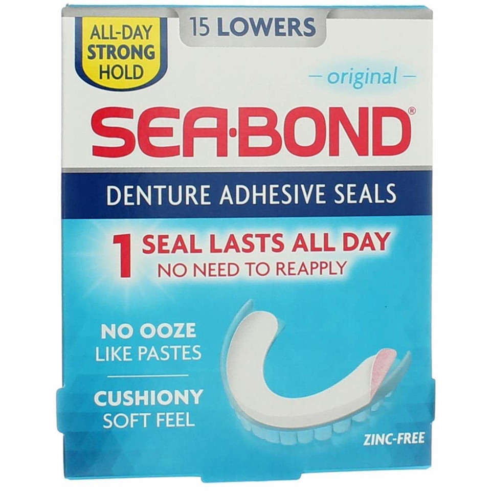 Sea Bond Lowers Size 15Ct Sea-Bond Adhesive Lowers