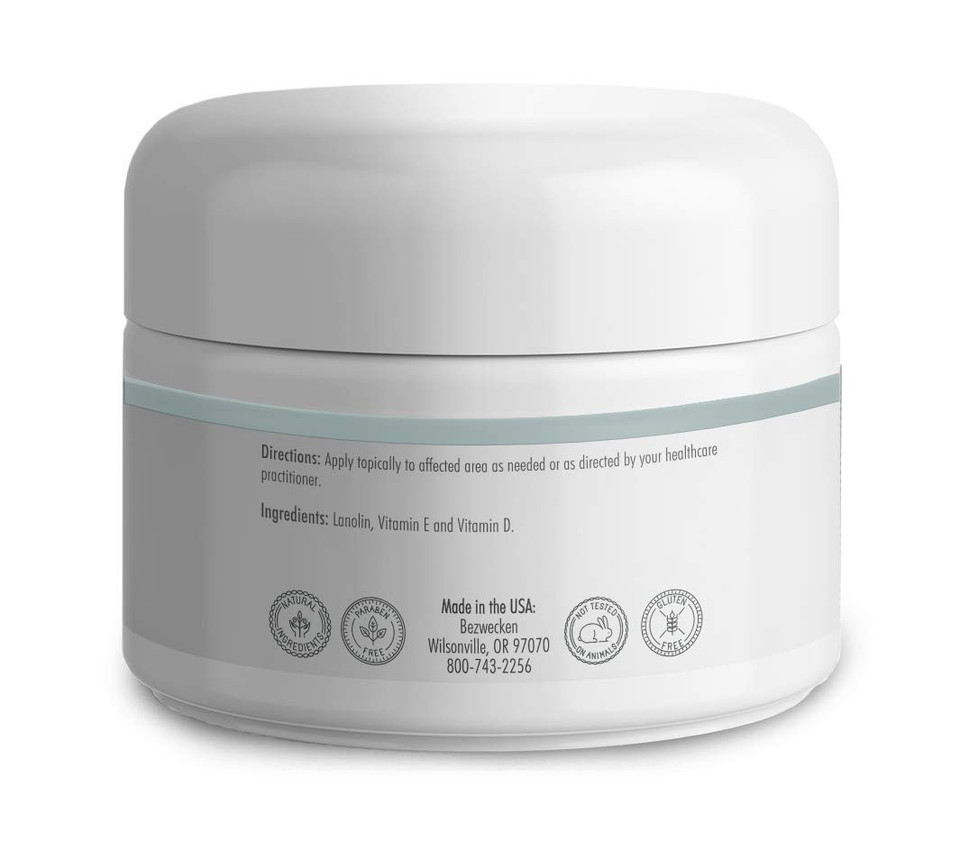 Bezwecken - Linopanate - 2Oz Healing Ointment - Professionally Formulated To Soothe Dry, Cracked & Cut Skin - Enhanced With Lanolin, Vitamin E & D - 30 Day Supply