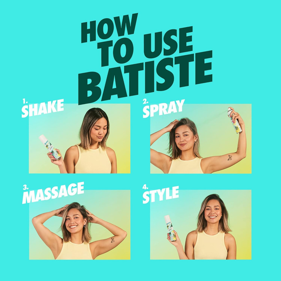 Batiste Dry Shampoo Original, Citrus, 162G/5.71 Oz