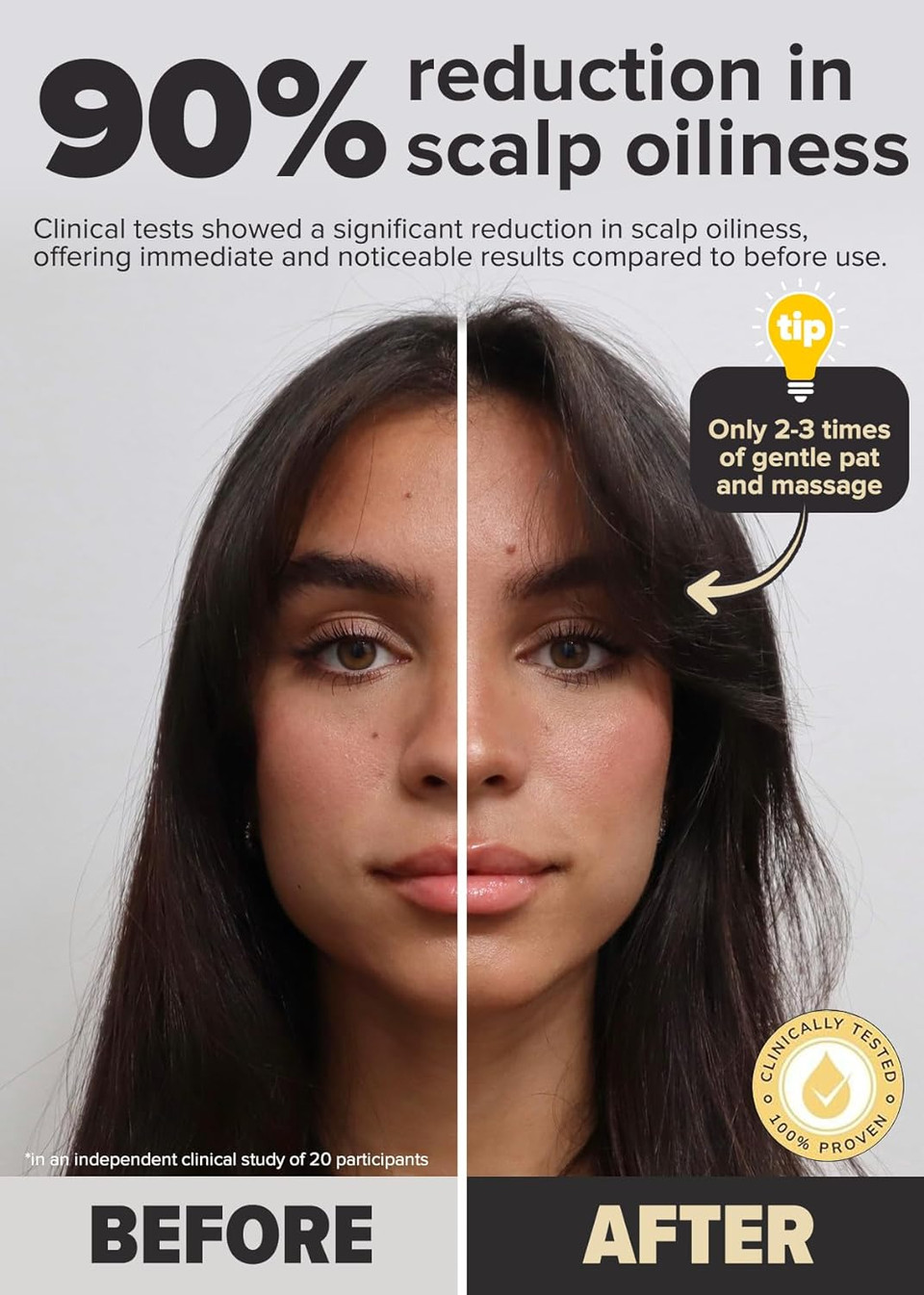 I Dew Care Dry Shampoo Powder - Tap Secret | With Black Ginseng, Non-Aerosol, Benzene-Free, Mattifying Root Boost, No White Cast, Travel Size Dry Shampoo For Woman, Gifts, Stocking Stuffers02 Tap Secret