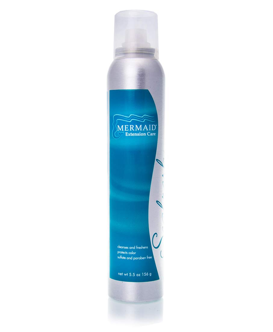 Mermaid Extension Care Seafresh Dry Shampoo/Cleans And Freshens Hair Without Water/Oil Free/Protects Color Adds Volume/Use Between Washes/Smells Great/All Hair Types / 5.5 Oz