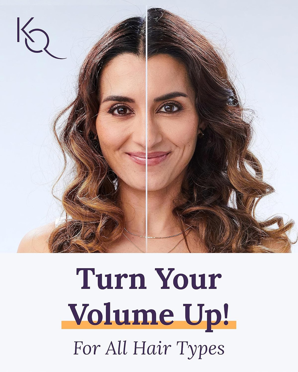 Keranique Volumizing Shampoo And Conditioner Set With Thickening Mousse - Keratin Enriched Volume Kit For Thinning, Fine, Damaged, Dry Hair - Color Safe, Sulfate Free, No Alcohol Formula For Women