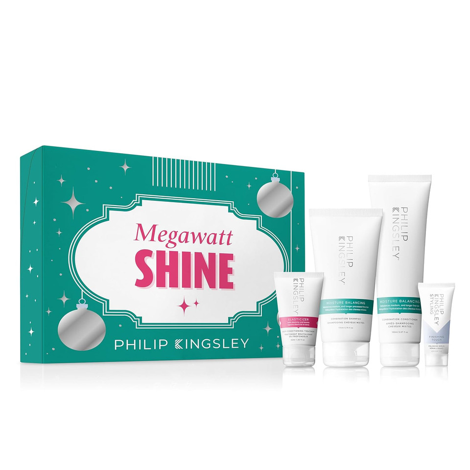 Philip Kingsley Retro Christmas Collection Super Strength Stocking Filler - Includes Elasticizer Deep-Conditioning Hair Mask Treatment And Elasti-Styler 5-In-1 Pre-Styling Serum
