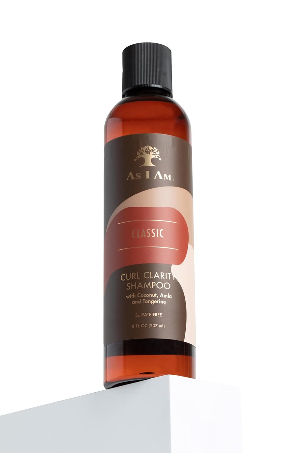 As I Am Curl Clarity Shampoo - 8 Ounce - With Coconut, Amla & Tangerine - Gently Cleanses Curly Hair - Vegan & Cruelty Free - Sulphate Free - Parabens Free - Phthalate Free
