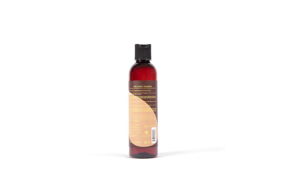 As I Am Curl Clarity Shampoo - 8 Ounce - With Coconut, Amla & Tangerine - Gently Cleanses Curly Hair - Vegan & Cruelty Free - Sulphate Free - Parabens Free - Phthalate Free