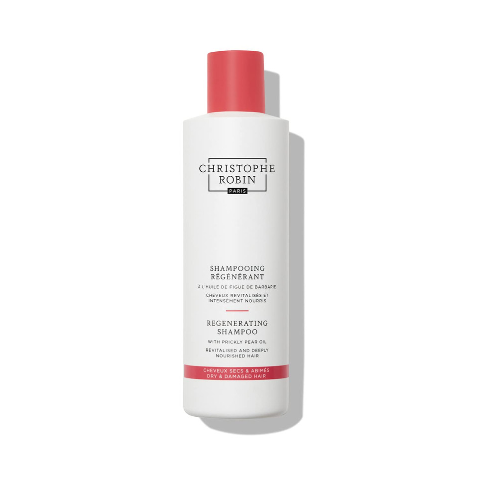 Christophe Robin Regenerating Shampoo With Prickly Pear Oil For Dry, Damaged And Chemically Treated Hair 8.4 Fl. Oz8.4 Fl Oz (Pack Of 1)
