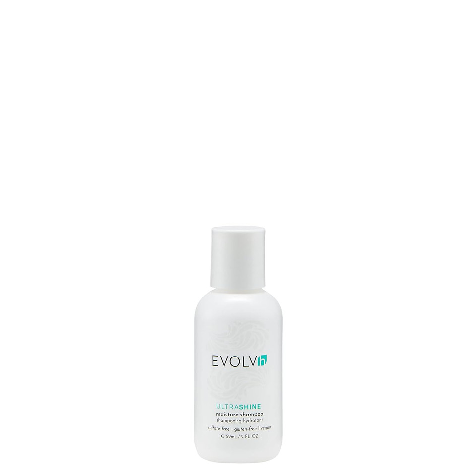 Evolvh - Natural Ultrashine Moisture Shampoo | Vegan, Non-Toxic, Clean Hair Care (2 Fl Oz | 60 Ml)2 Fl Oz | 60 Ml Evolvh - Natural Ultrashine Moisture Shampoo | Vegan, Non-Toxic, Clean Hair Care (2 Fl Oz | 60 Ml)2 Fl Oz | 60 Ml