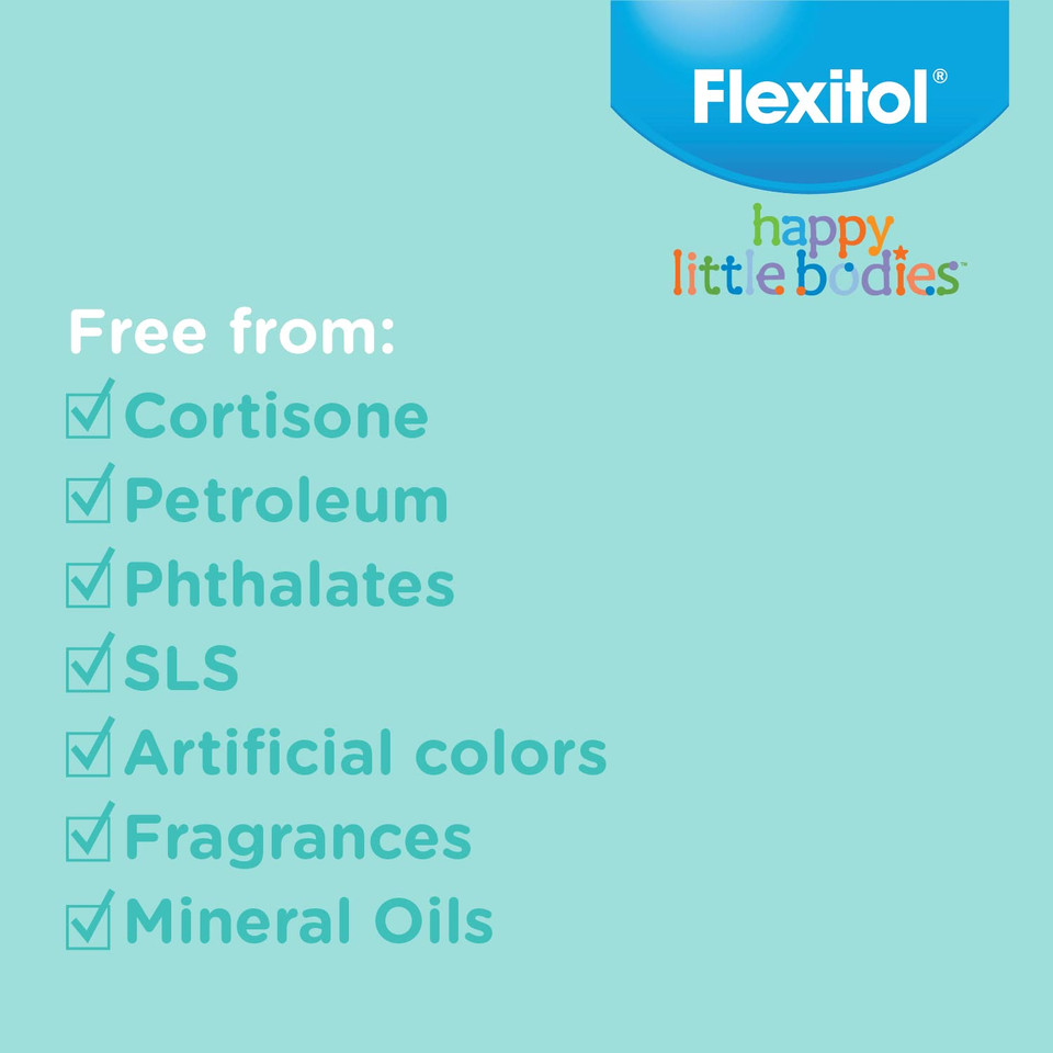 Flexitol Happy Little Bodies Body Wash And Shampoo, Gentle Formula, 7.1 Ounce