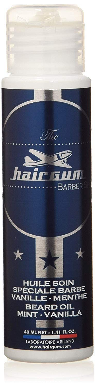 Hairgum Barber Beard Oil, Mint Vanilla, 1.33 Fluid Ounce