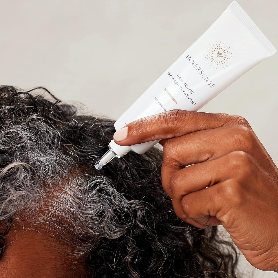 Innersense Organic Beauty - Natural Hair Renew Pre-Wash Treatment | Clean Scalp Care For Optimal Hair Growth (2 Fl Oz | 59.1 Ml)