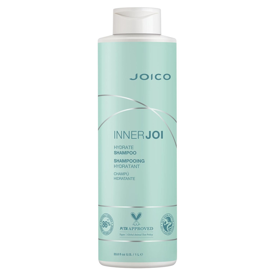 Joico Innerjoi Hydrate Shampoo | For Dry Hair & Scalp | Sulfate & Paraben Free | Naturally-Derived Vegan Formula Joico Innerjoi Hydrate Shampoo | For Dry Hair & Scalp | Sulfate & Paraben Free | Naturally-Derived Vegan Formula