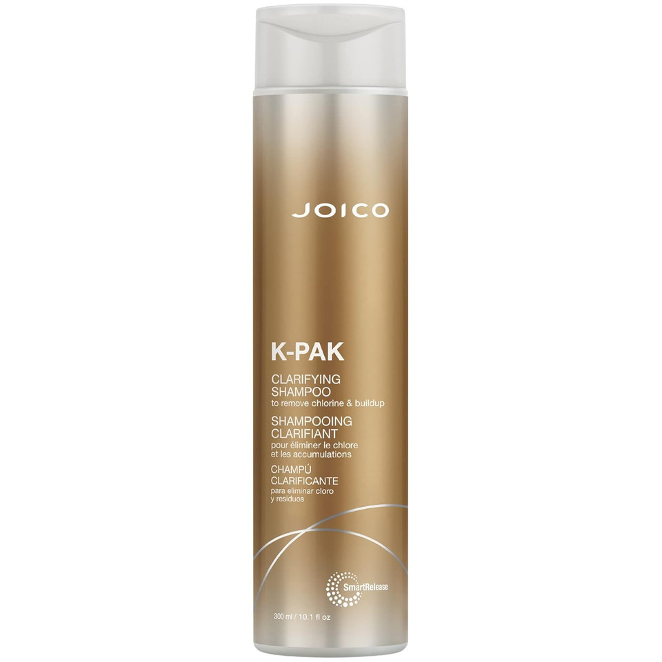 Joico K-PAK Daily Clarifying Shampoo to Remove Chlorine & Buildup | For Damaged Hair | Repair & Prevent Breakage | Boost Shine | With Keratin & Guajava Fruit Extract10.1 Fl Oz