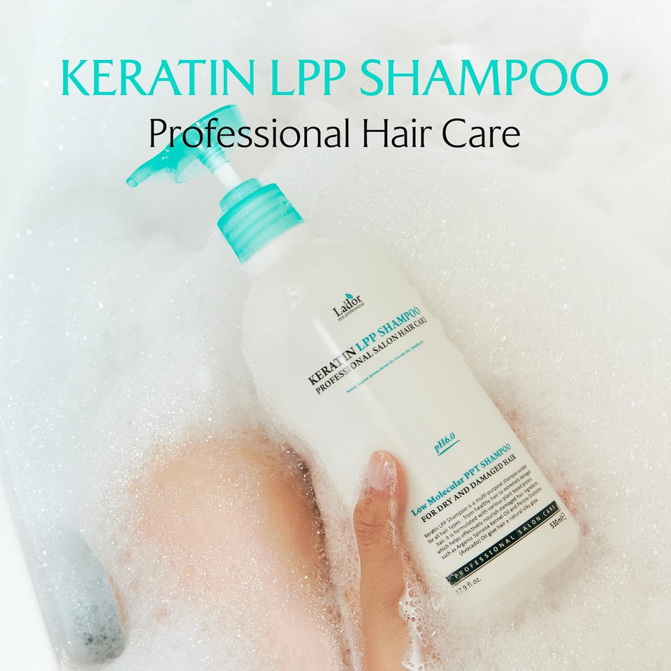 La'Dor Keratin Lpp Damage Care Shampoo W/Proteins & Plant Oils - Ph Balanced Sub Acidic For Dry Damaged Frizzy Coarse Thinning Hair - No Silicone, Paraben, Sulfate, Alcohol 5.07 Fl Oz (2Pcs) Lador La'Dor Keratin Lpp Damage Care Shampoo W/Proteins & Plant Oils - Ph Balanced Sub Acidic For Dry Damaged Frizzy Coarse Thinning Hair - No Silicone, Paraben, Sulfate, Alcohol 5.07 Fl Oz (2Pcs) Lador