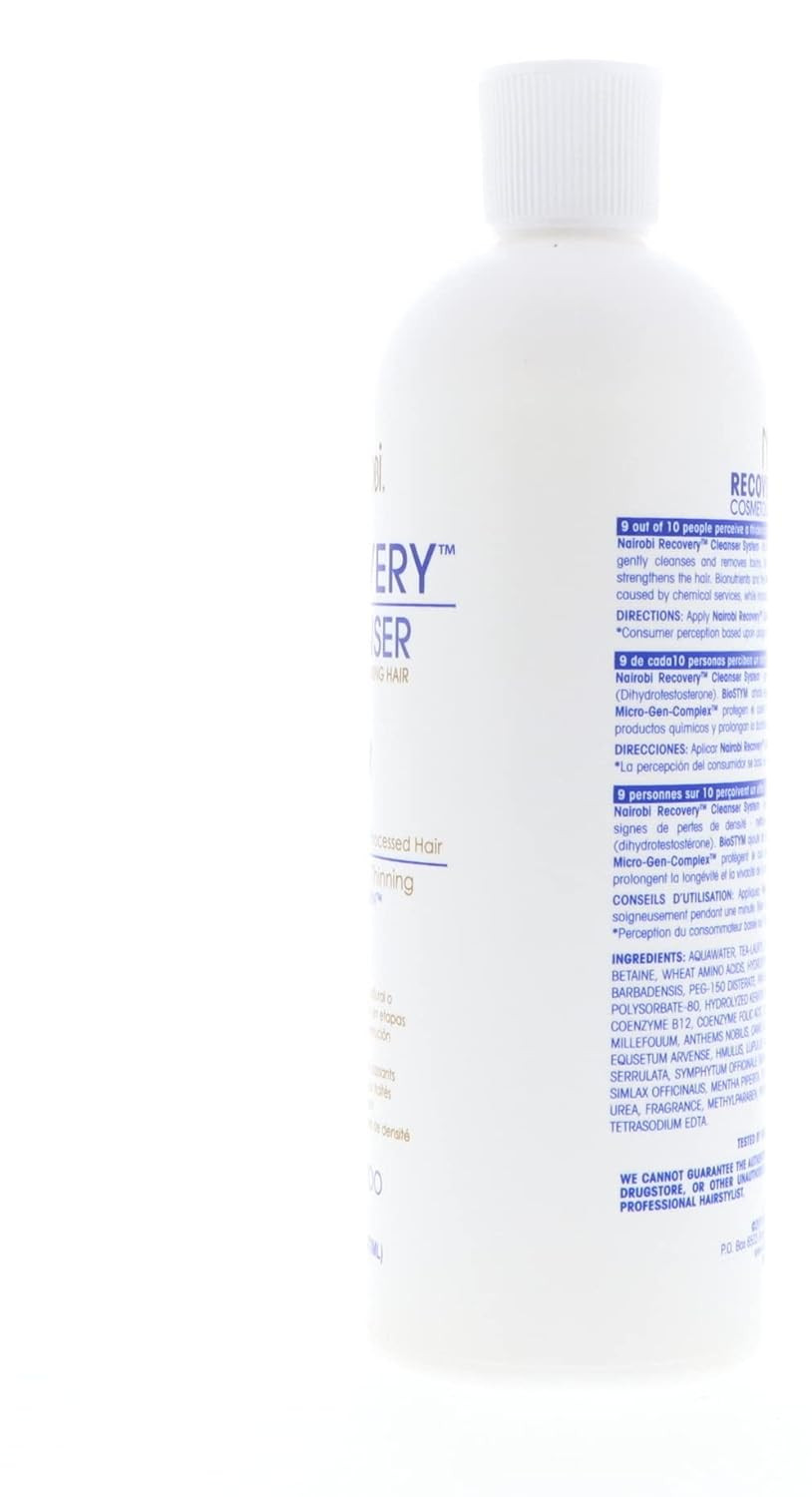 Nairobi Recovery Cleanser Shampoo For Unisex, 16 Ounce