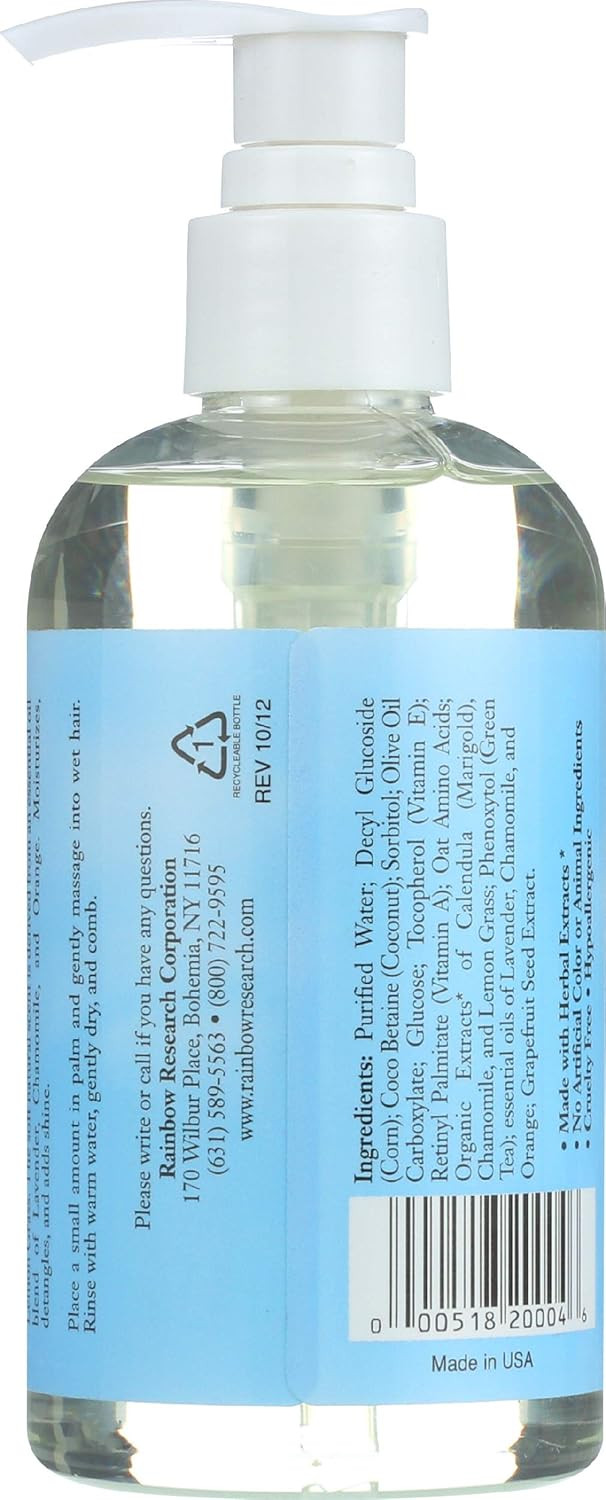 Rainbow Research Baby Shampoo, 8 Fz