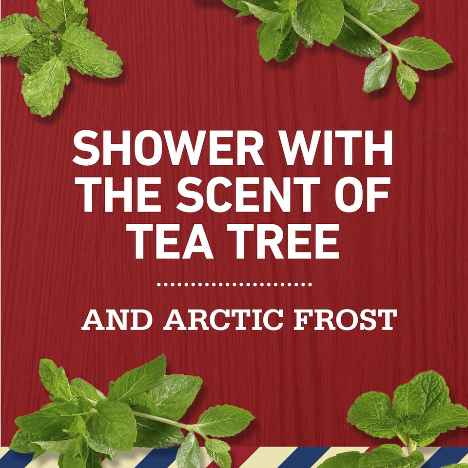 Old Spice Reinvigorate Shampoo For Men With Tea Tree Oil, 21.9 Oz Each, Twin Pack