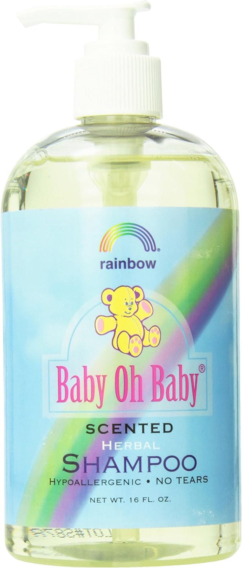 Rainbow Research Scented Organic Herbal Shampoo, 16 Fluid Ounce