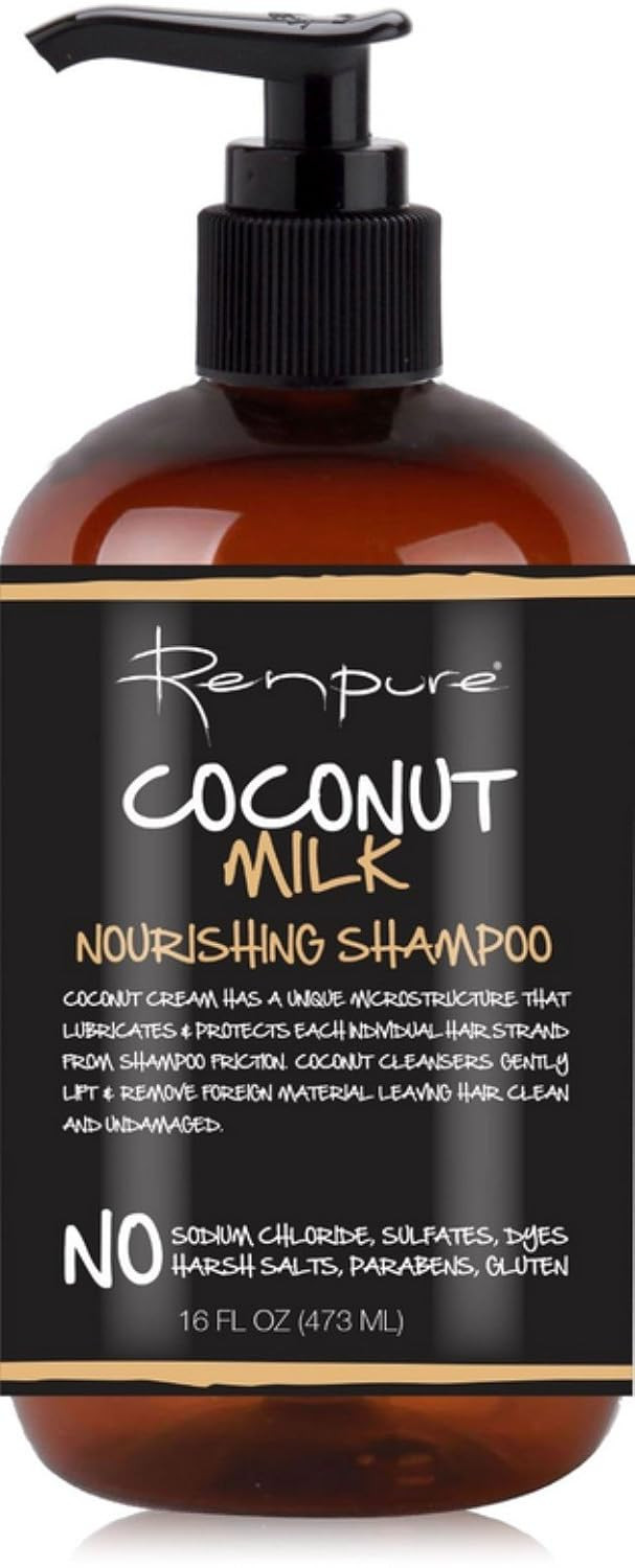 Renpure Coconut Milk Nourishing Shampoo, 16 Ounce16 Fl Oz (Pack Of 1)