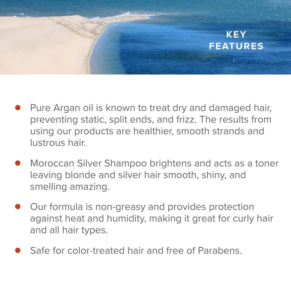 Royal Moroccan Best Silver Shampoo 300 Ml /10.05 Fl.Oz | Purple Shampoo For Blond Hair & Grey Hair|Lights Shampoo For Blond & Silver Hair |Anti-Yellow Shampoo | Paraben-Free Argan Oil Hair Products10.14 Fl Oz (Pack Of 1)