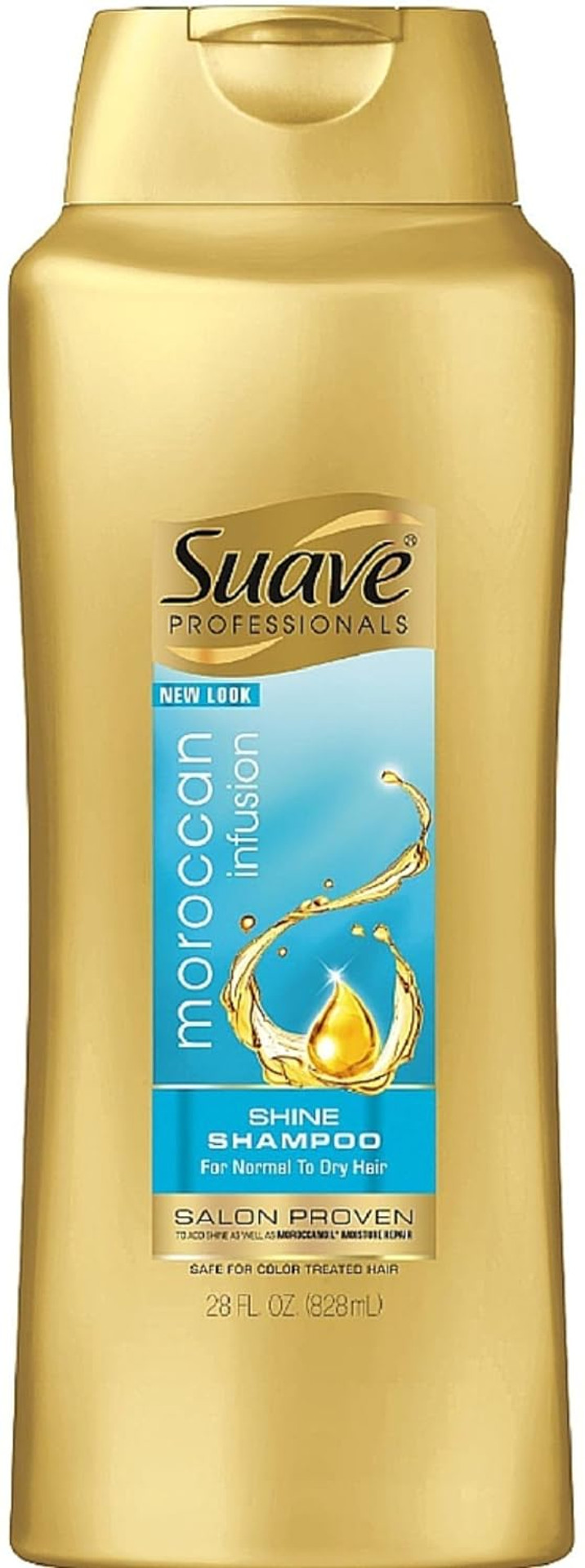 Suave Professionals Shine Shampoo Moroccan Infusion 28 Oz(Pack Of 4)28 Fl Oz (Pack Of 4)