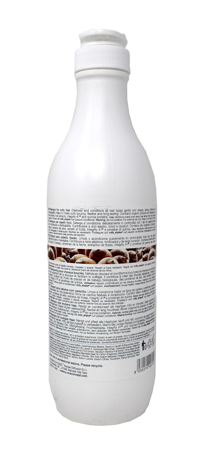 Milk_Shake Curl Passion Curly Hair Shampoo - Sles Free Shampoo For Curly Hair