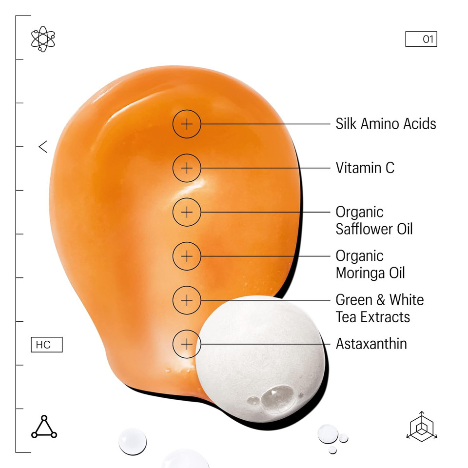Allies Of Skin Molecular Silk Amino Hydrating Cleanser: Hyaluronic Acid, Ceramides, Safflower & Moringa Oils. Nourishes, Conditions & Repairs 100 Ml/2.4 Oz