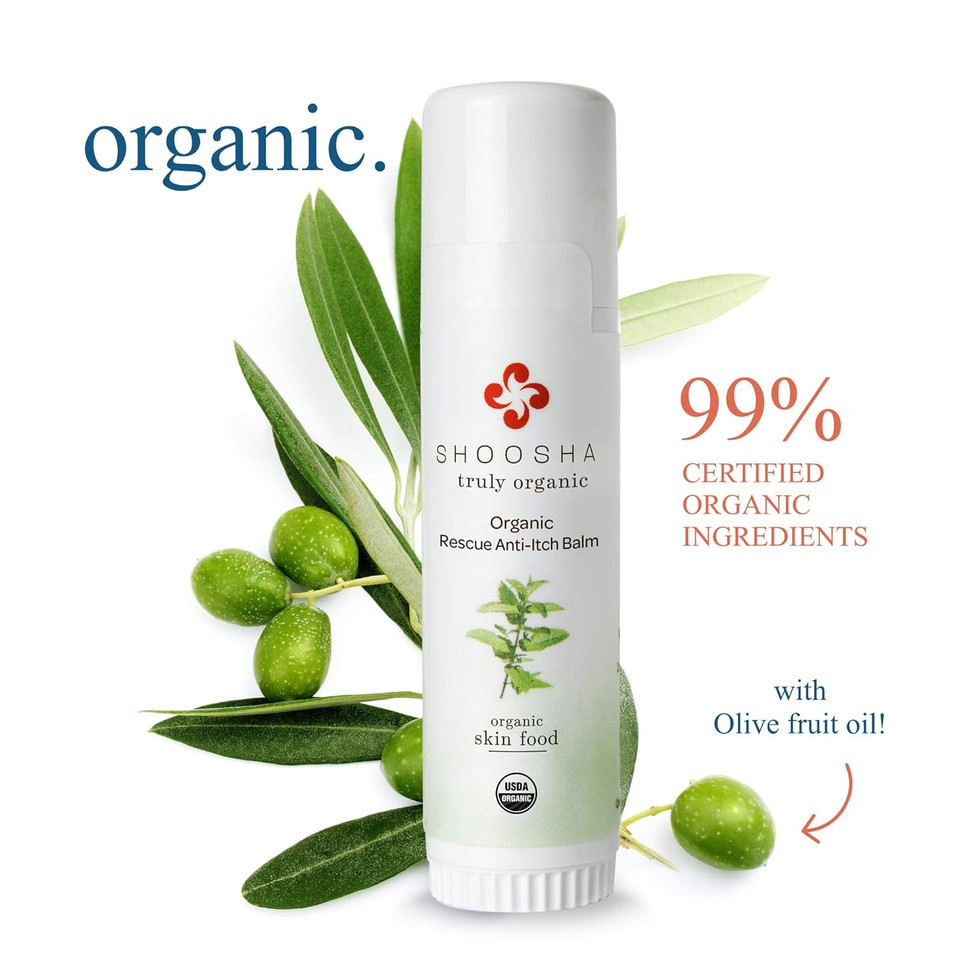 Aromatherapy Peppermint Balm, Gluten-Free, 100% Biodegradable - Shoosha