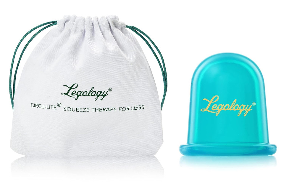Legology Cellulite Cup, Circu-Lite Squeeze Therapy For Legs - Promotes Deep Drainage, Circulation, Skin Firmness, Tone & Cellulite Reduction