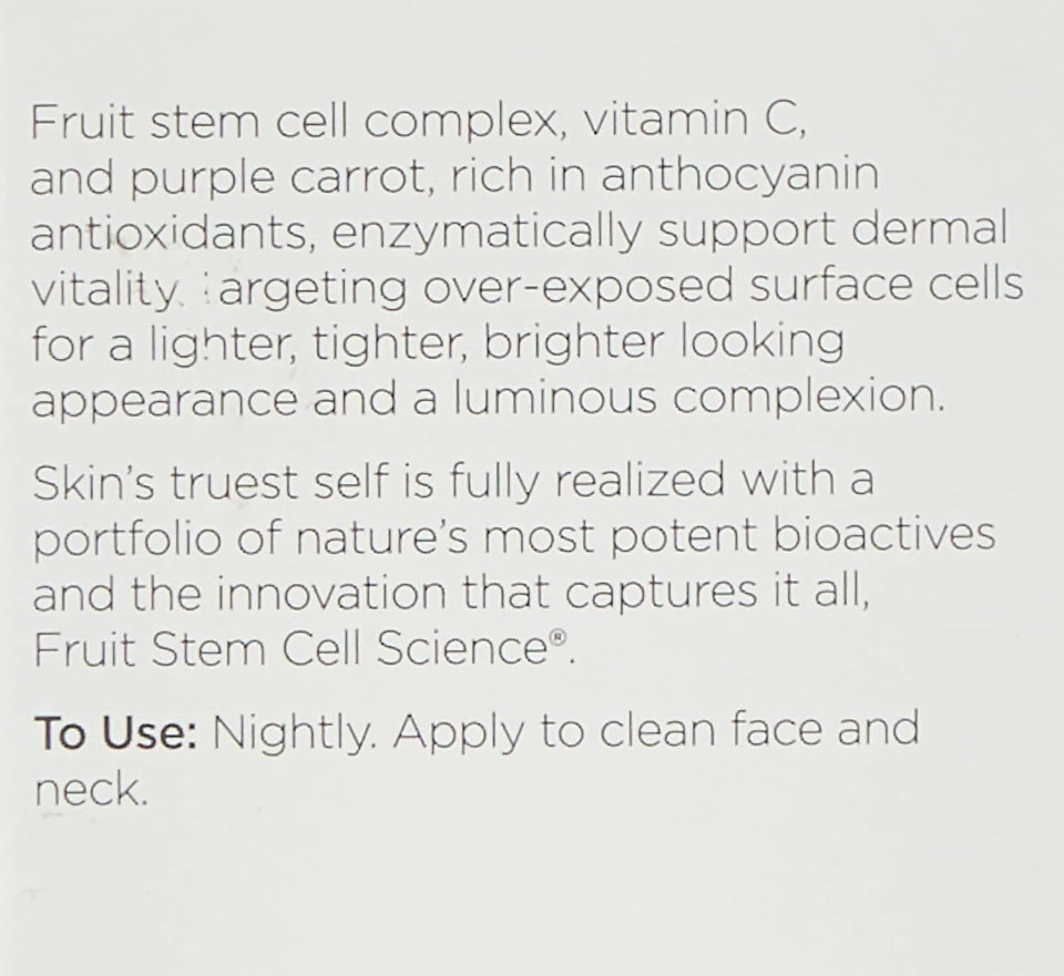 Andalou Natural Purple Carrot + C Luminous Night Cream, Purple Carrot Plus C Luminous, 1.7 Ounce