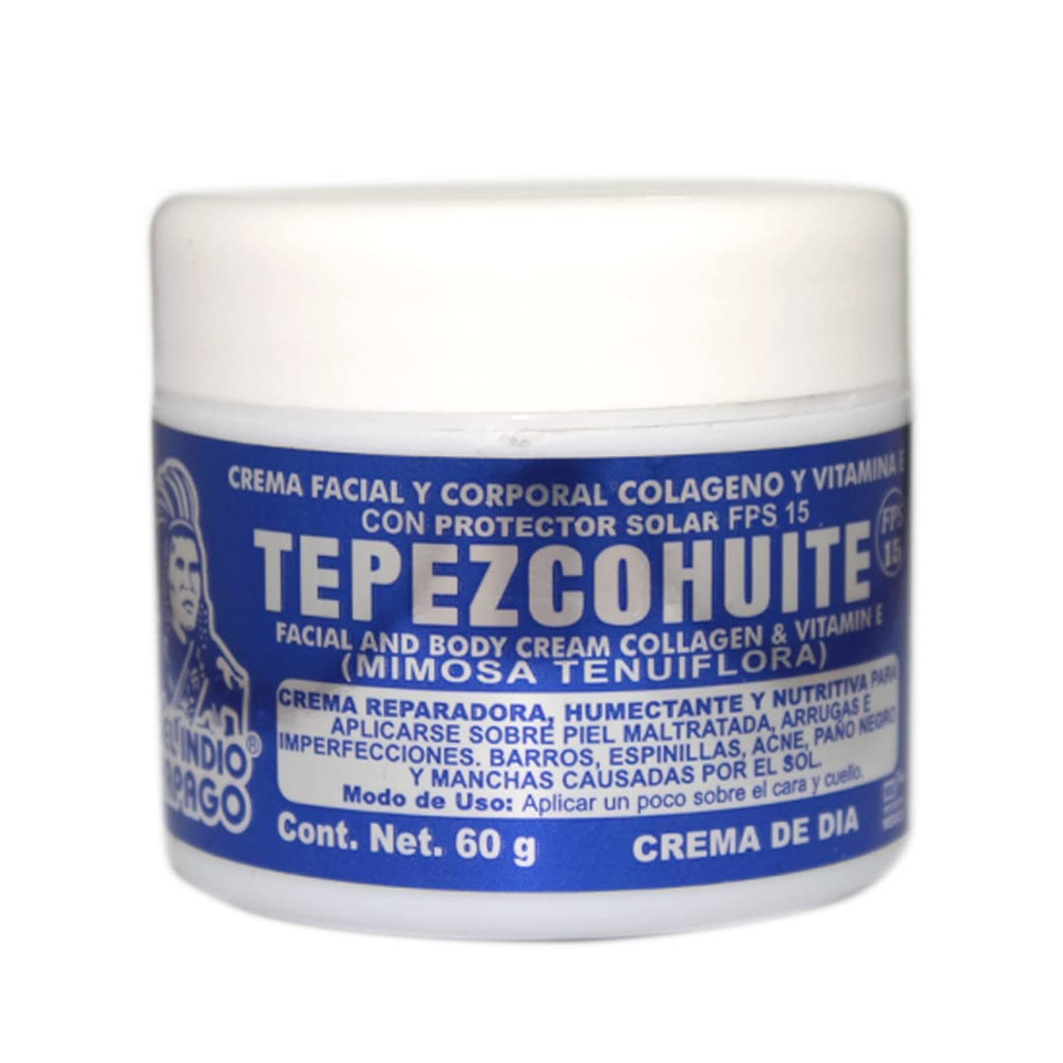 Del Indio Papago Tepezcohuite Day + Night Skin Cream (2Oz) + Hyaluronic Acid Serum (3.38 Fl Oz) Super Combo - Refreshing Feel Beyond The Ordinary, This Set Brightens, Hydrates And Reduces Skin Blemi
