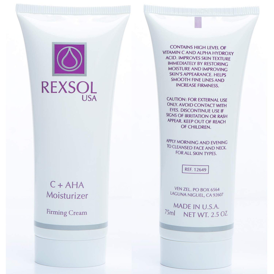 Rexsol C + Aha Moisturizer Firming Cream (75 Ml / 2.5 Fl Oz)