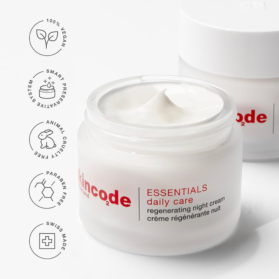 Skincode Essentials Regenerating Night Cream, 50ml