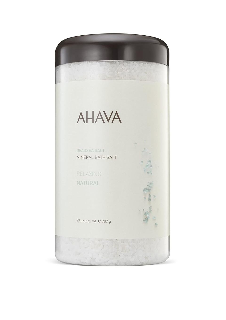 Ahava Dead Sea Mineral Bath Salt- Intense Relaxation For Body & Mind, Elevates Moisture, Softens & Eases Sore Muscles, Enriched By Exclusive Dead Sea Salt & Osmoter Blend, 32 Oz