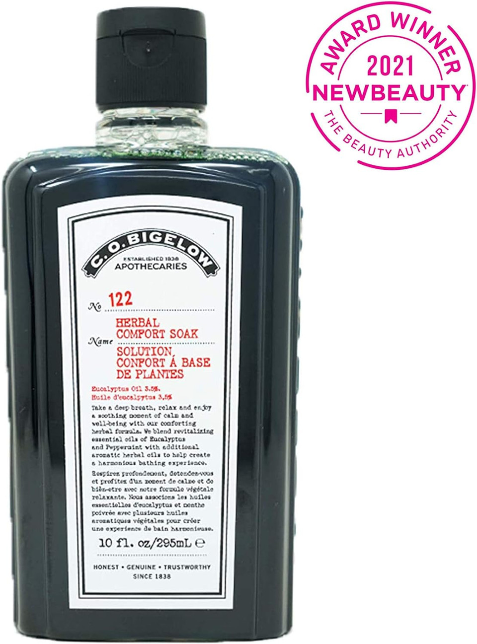 C.O. Bigelow Herbal Comfort Soak (Cold And Flu Soak) Herbal Formula With Eucalyptus Oil - No. 122