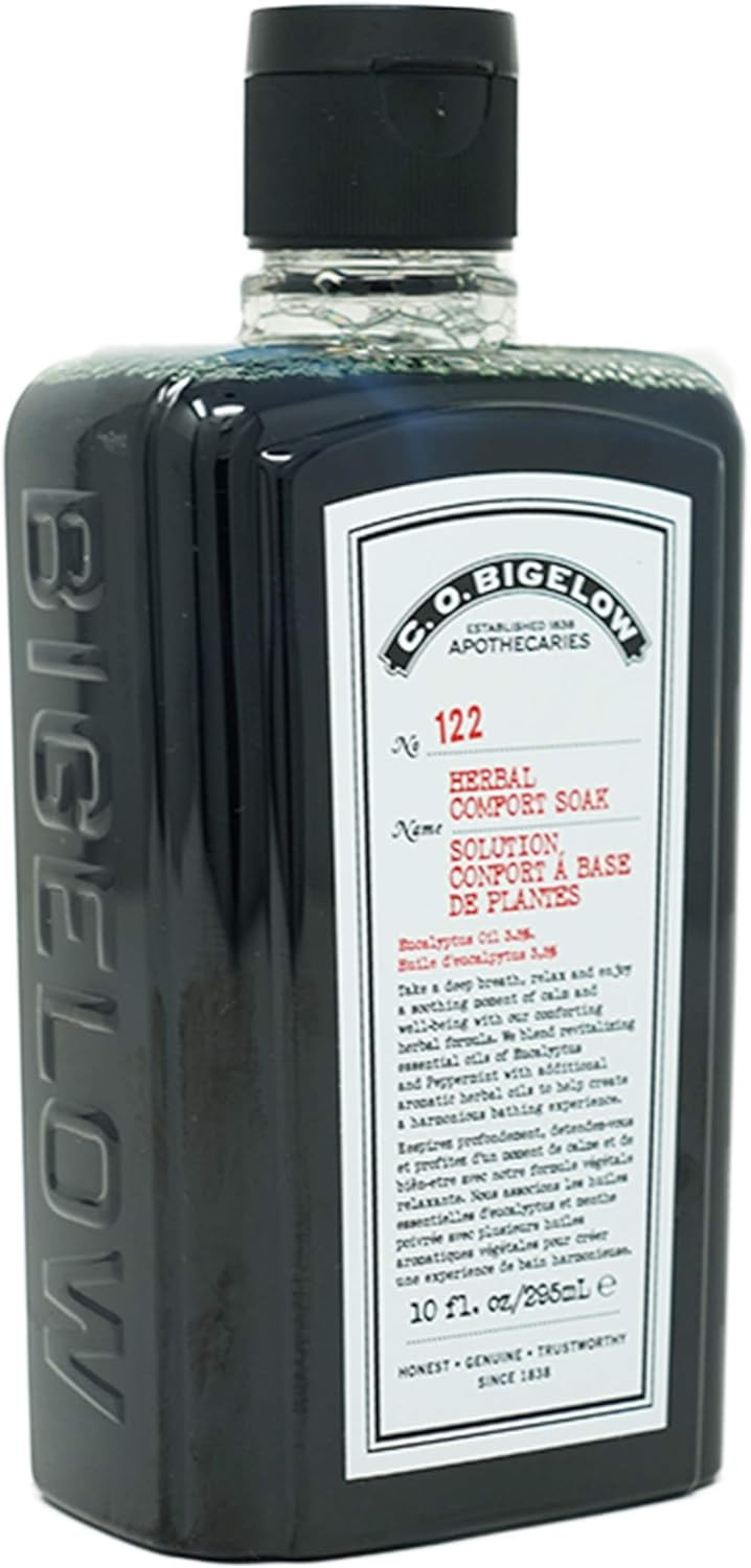C.O. Bigelow Herbal Comfort Soak (Cold And Flu Soak) Herbal Formula With Eucalyptus Oil - No. 122