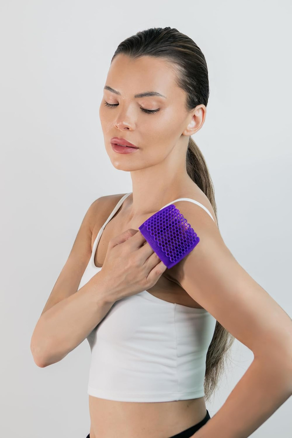 Exfoliband Silicone Loofah - Anti-Microbial Exfoliation Tool