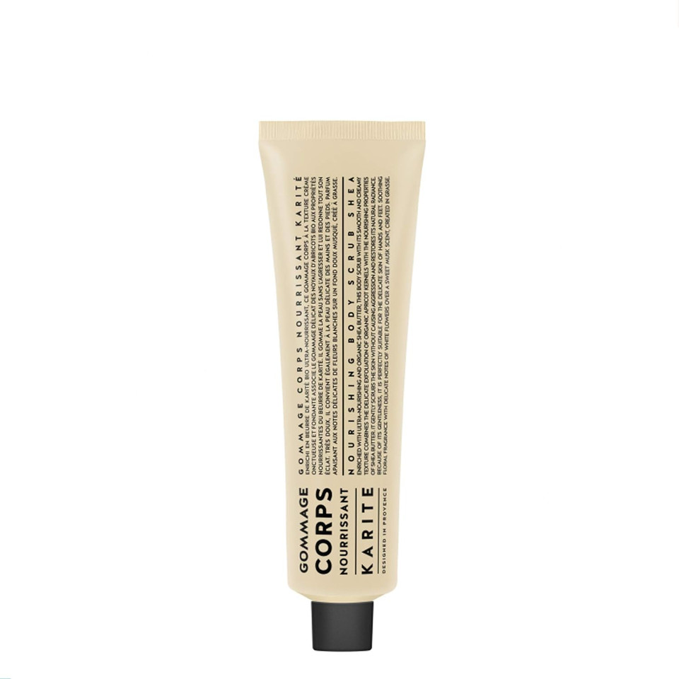 Compagnie De Provence Shea Butter Body Scrub, Karite (Shea Butter), 3.4 Fl Oz Tube