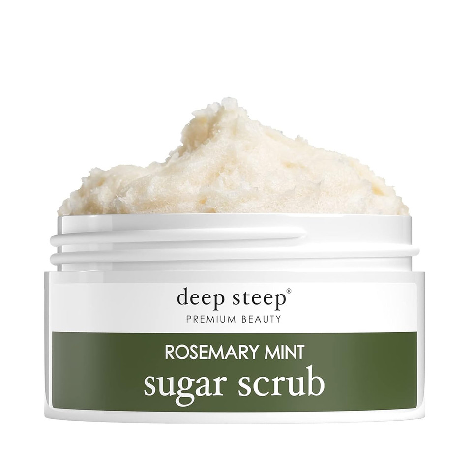 Deep Steep Sugar Scrub, 8 Ounce (Rosemary Mint)