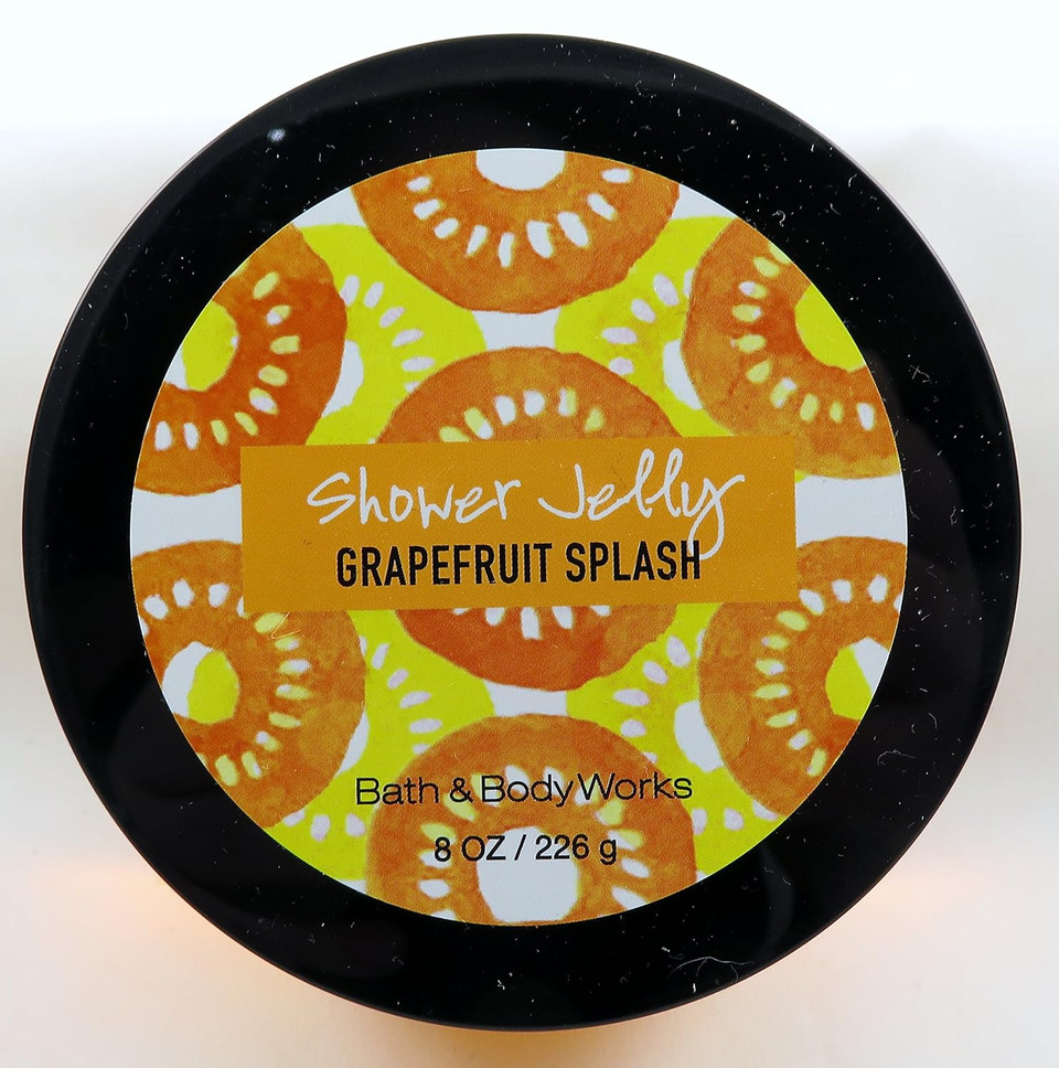 Bath And Body Works Shower Jelly Grapefruit Splash 8 Ounce Tub