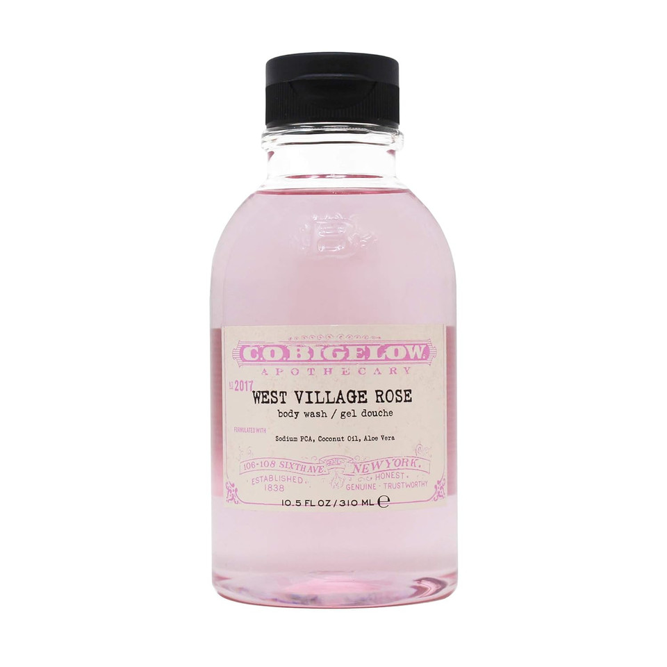 C.O. Bigelow Iconic Collection West Village Rose Body Wash, 10.5 Fl Oz