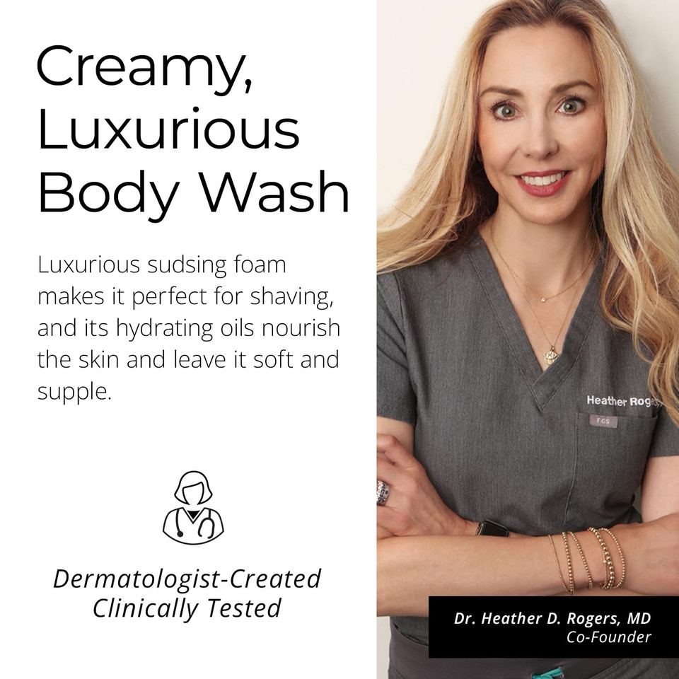 Doctor Rogers Body Wash | Hydrating Cleanser Supports Skin Barrier | Won'T Irritate Or Dry Out | Dermatologist-Created, Fragrance & Paraben Free 236 Ml / 8.0 Fl Oz